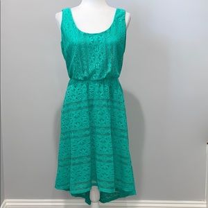 AUW Lace High-Low Dress Size Medium